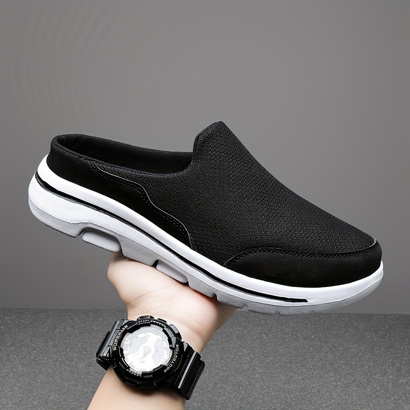 Plus Size Unisex Hollow Out Clogs Comfy Non Slip Casual Breathable Mule Shoes For Mens Women