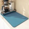 Super Absorbent Large Kitchen Absorbent Mat Antiskid Draining Coffee Dish Drying Mat Quick Dry Bath 10