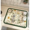 Super Absorbent Large Kitchen Absorbent Mat Antiskid Draining Coffee Dish Drying Mat Quick Dry Bath 13