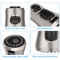 Universal Pull Down Spray Head Kitchen Faucet Part Compatible With Moen Delta Kohler Chrome Replace