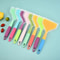 Versatile Silicone Spatula NonSlip Kitchen Utensil For Eggs Pizza Meat More 5