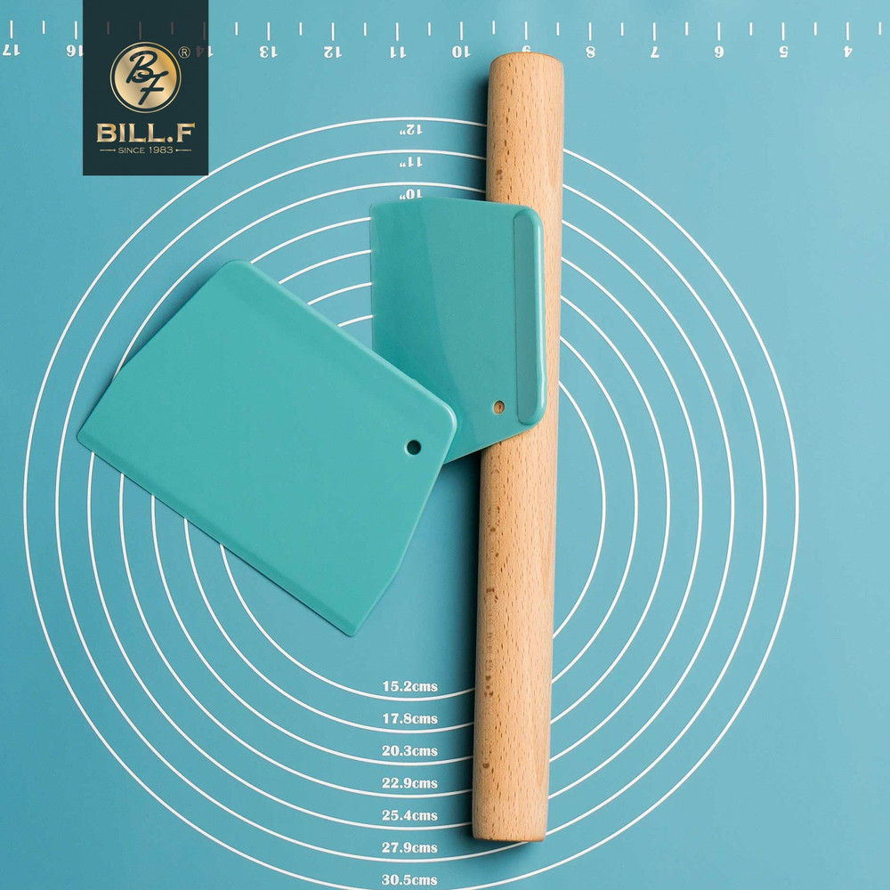 Plastic Cake Cream Spatula, Dough & Butter Batter Scraper for Home Baking, Essential Kitchen Gadgets & Cutting Tools