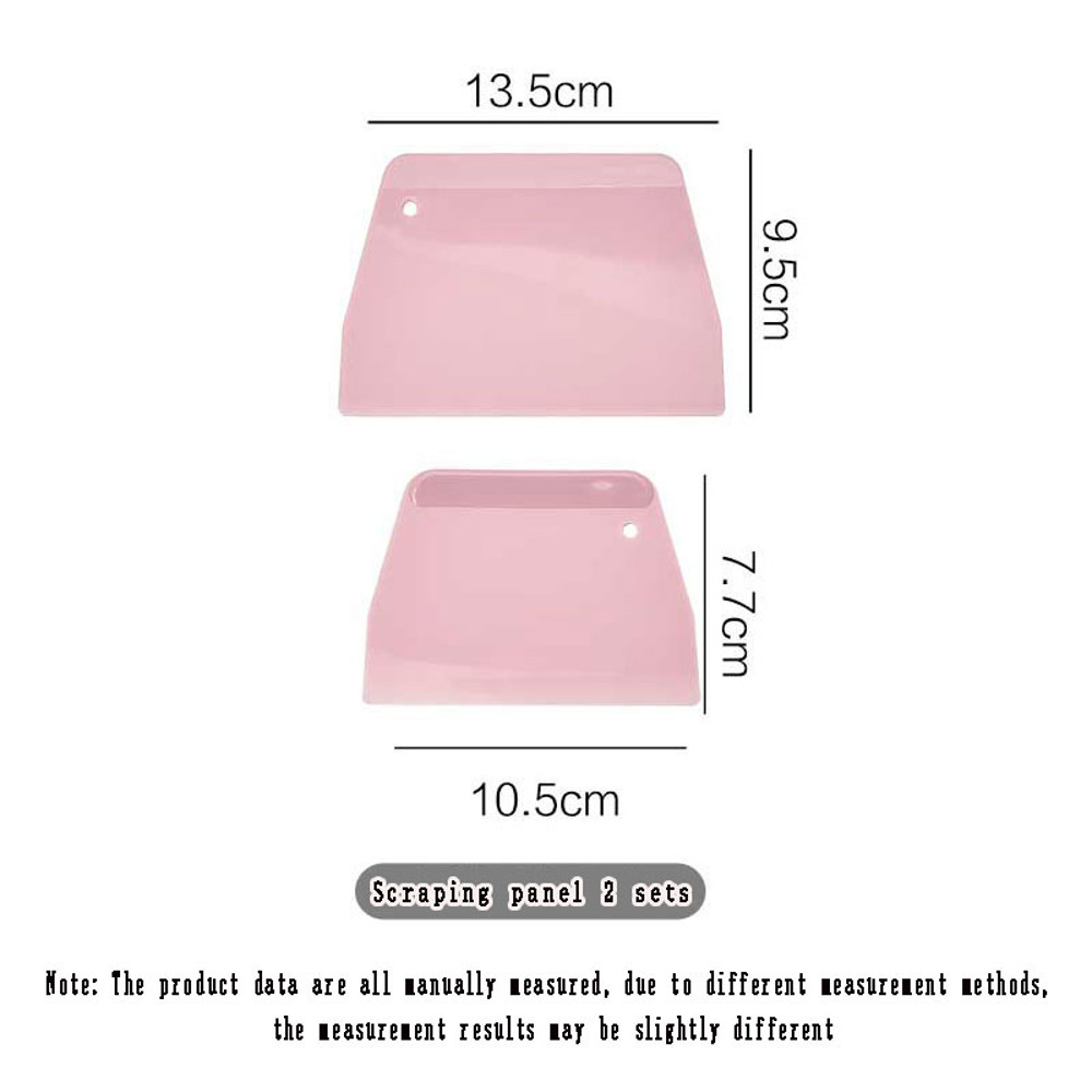 Plastic Cake Cream Spatula, Dough & Butter Batter Scraper for Home Baking, Essential Kitchen Gadgets & Cutting Tools