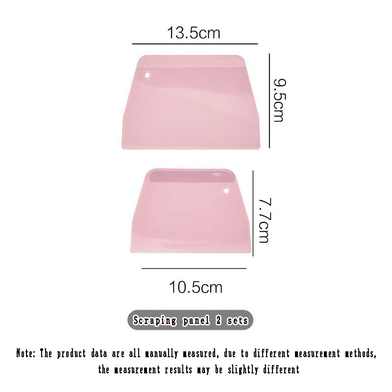 Plastic Cake Cream Spatula, Dough & Butter Batter Scraper for Home Baking, Essential Kitchen Gadgets & Cutting Tools