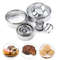Stainless Steel Round Cookie Biscuit Cutters Set DIY Pastry Baking Circle Ring Molds For Cake Pizza 2