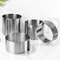 Premium Stainless Steel Telescopic Mousse Ring Mold Adjustable Cake Ring 1630cm With Rustproof Desi 3