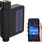 Smart WiFi Watering Timer with Solar Power, Automatic Sprinkler & Drip Irrigation System with Built-in Water Flow Record