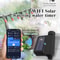 Smart WiFi Watering Timer with Solar Power, Automatic Sprinkler & Drip Irrigation System with Built-in Water Flow Record
