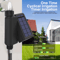 Smart WiFi Watering Timer with Solar Power, Automatic Sprinkler & Drip Irrigation System with Built-in Water Flow Record