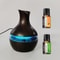 7-Color Mood LED Cool Mist Maker, 300ml USB Aromatherapy Humidifier Diffuser for Dry Air Relief in Bedroom & Home