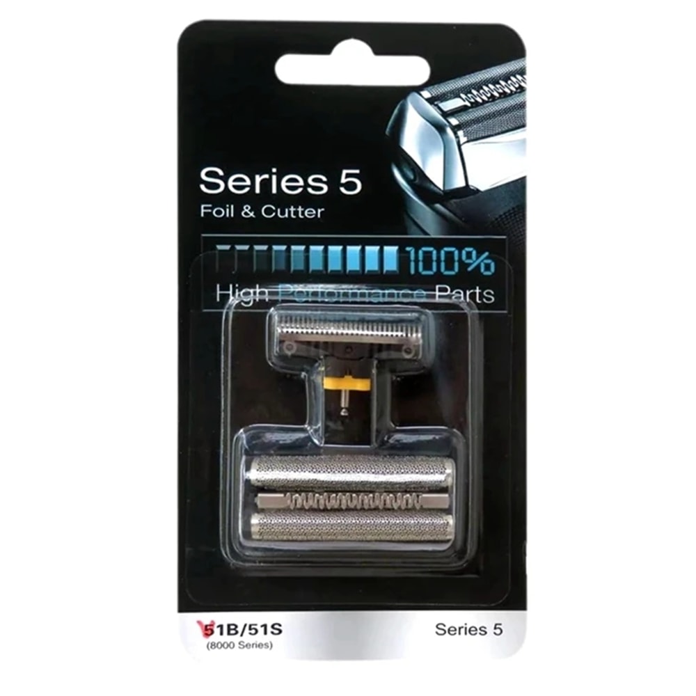Braun WaterFlex 51B Replacement Foil Cutter Block Official Fit For Series 3 3s 3pro LikeNew Shave 5