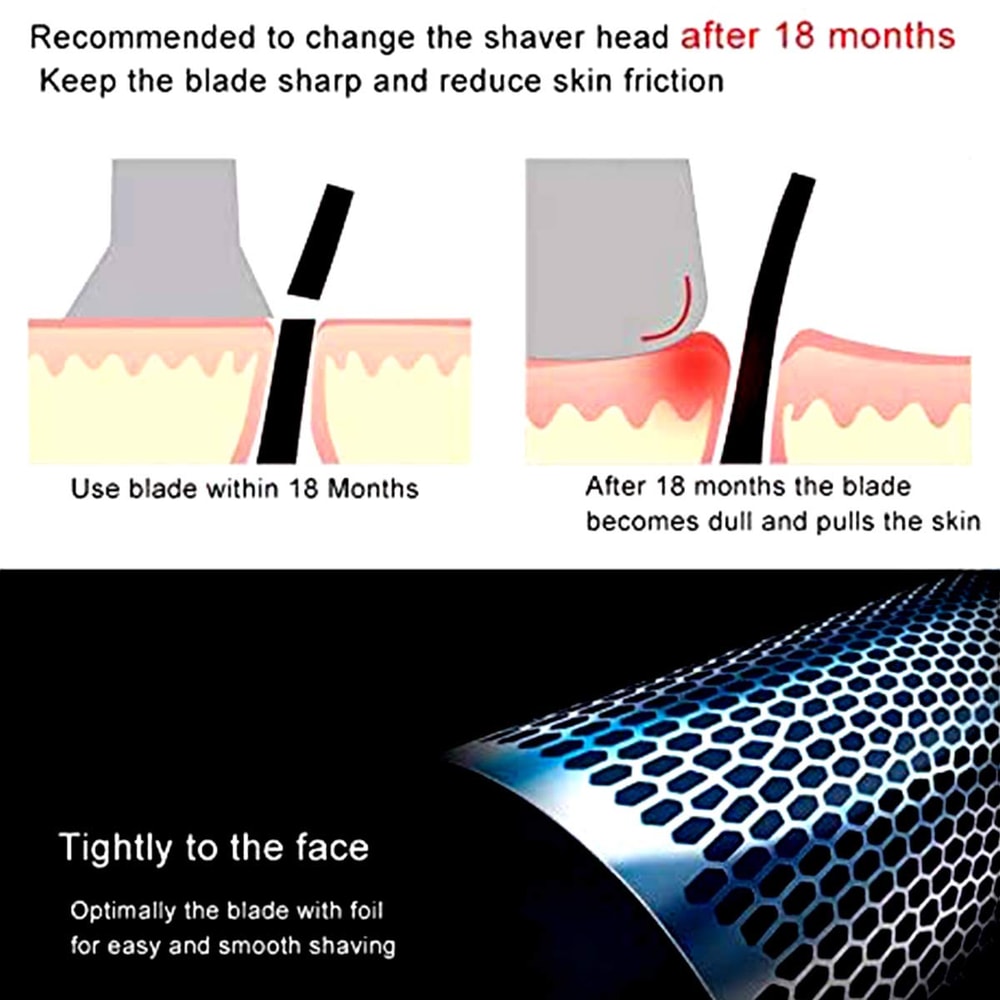 Braun WaterFlex 51B Replacement Foil Cutter Block Official Fit For Series 3 3s 3pro LikeNew Shave 2