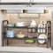 Expandable Under Sink Organizer With Removable Baskets MultiUse Kitchen  Bathroom Cabinet Shelf Org 1