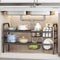 Expandable Under Sink Organizer With Removable Baskets MultiUse Kitchen Bathroom Cabinet Shelf Org 1
