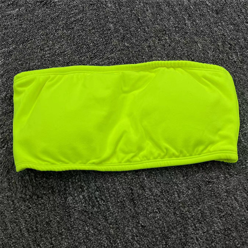 Seamless Support Bra Versatile Strapless Bandeau Wrap Chest Yoga Bra With Removable Pads For Women 7