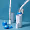Hygienic Disposable Toilet Brush System WallMounted WC Accessory With Cleaning Liquid Replaceable 1