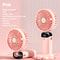 USB Mini Handheld Fan Portable Small Charging Fan With Long Endurance For Desk Dormitory Office Sil 3