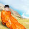 Portable Thermal Sleeping Bag, Emergency Blanket Waterproof Survival Bivy for Camping Hiking Outdoor Survival Gear