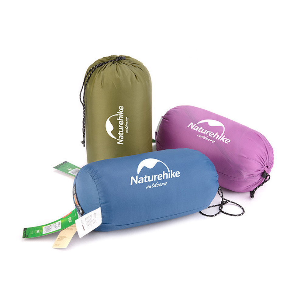 Ultralight Summer Sleeping Bag Adult Thin Portable Travel Hiking Camping Outdoor Stuff Sack, Lightweight Compression Bag