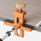 2-in-1 Aluminum Cabinet Door Clamp & Drilling Locator, Quick Positioning Mount Rebounder for Precise Panel Installation