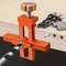 2-in-1 Aluminum Cabinet Door Clamp & Drilling Locator, Quick Positioning Mount Rebounder for Precise Panel Installation
