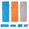 Lightweight Camping Sleeping Bag Liner for Travel, Portable Polyester Pongee Hiking Sheet with Pillow Cover
