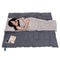 Lightweight Camping Sleeping Bag Liner for Travel, Portable Polyester Pongee Hiking Sheet with Pillow Cover
