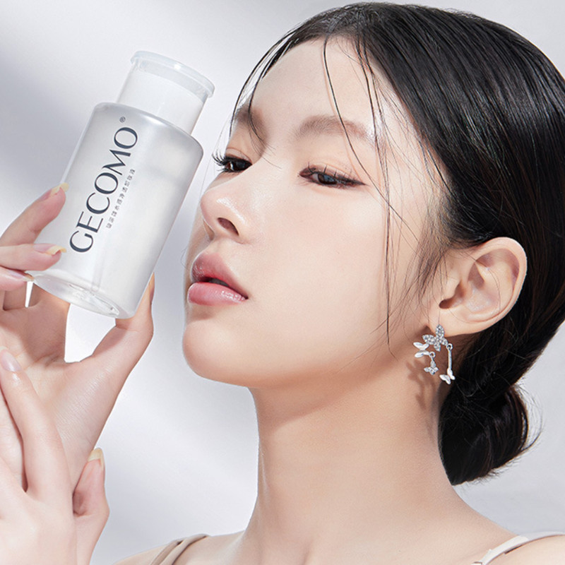 3 in 1 Hyaluronic Acid Makeup Remover Eye Lip Face Cleanser, Gentle Pump Bottle, Hydrating Skincare for Sensitive Skin