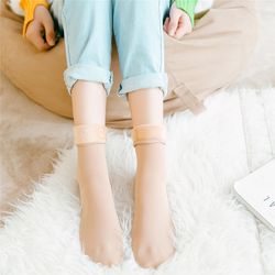 thermal winter socks for women, thicken pack for snow boots & cold weather, cozy solid color design to resist cold