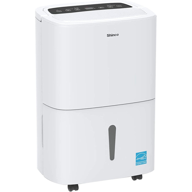 Shinco 150 Pints Energy Star Dehumidifier with WIFI & Pump for Large Spaces up to 7,000 Sq.Ft