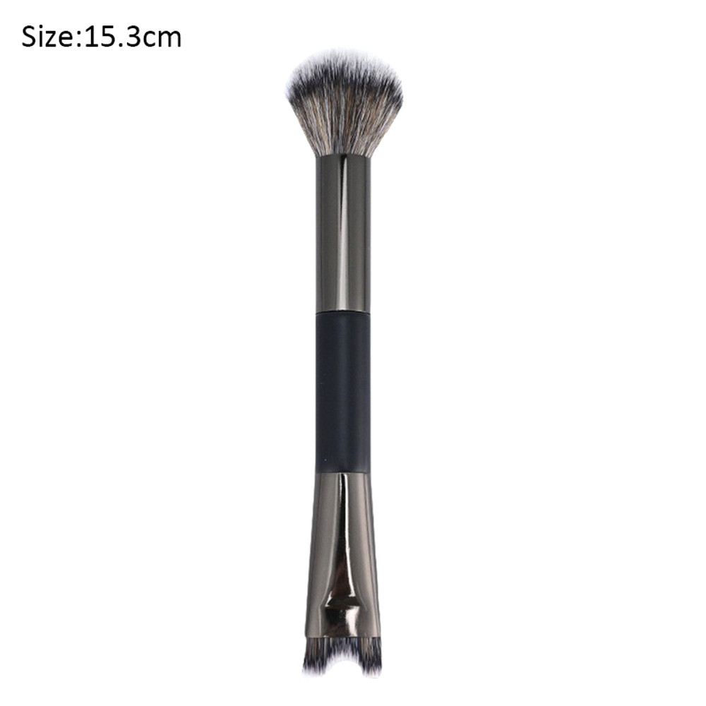 Dual End Nose Contour U Shaped Makeup Brush, Nose Shadow Makeup Brushes, Face Highlighting Eyeshadow Contour Brush Tool