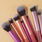 Professional Makeup Brush Set Black Glossy Tool Kit, Powder, Blush, Contouring, Eyeshadow Makeup Brushes
