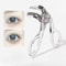 Frameless Professional Eyelash Curler One Clip Comb Tooth Curler Lash Tool With Refill Pad For Long 3
