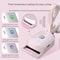 Rechargeable Electric Heated Eyelash Curler Fast Heating Lash Curler Makeup Supplies Long Lasting E 2