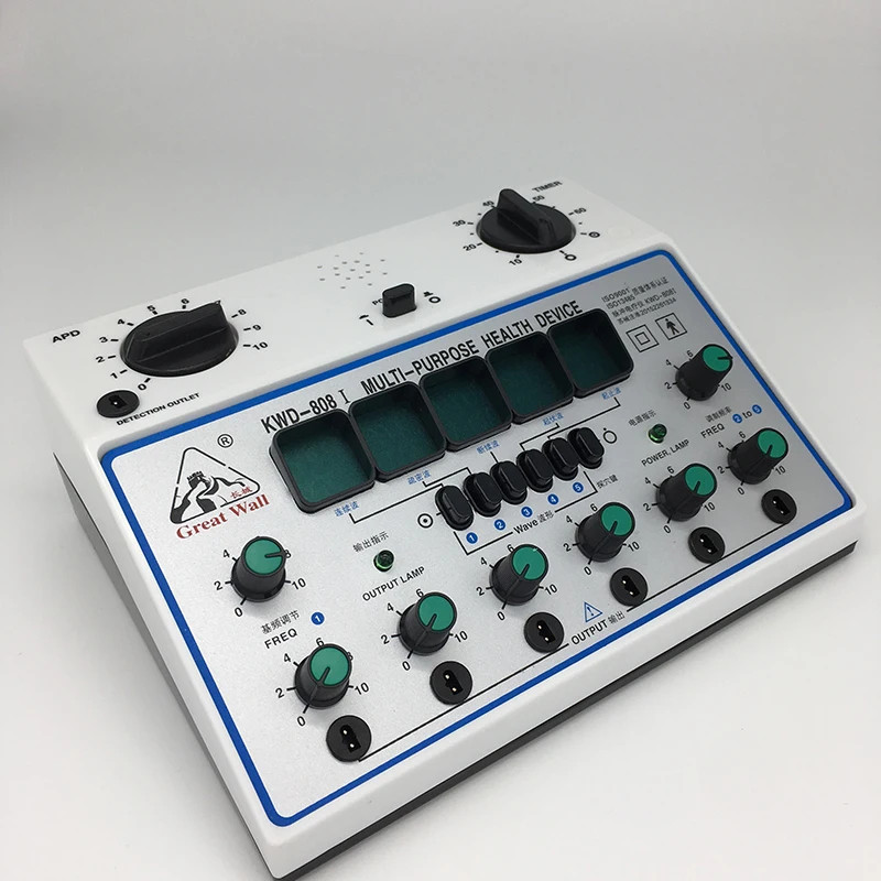 Advanced Electrical Nerve Muscle Stimulator Machine 50Hz 6Channel Output For Deep Tissue Pain Relie 4