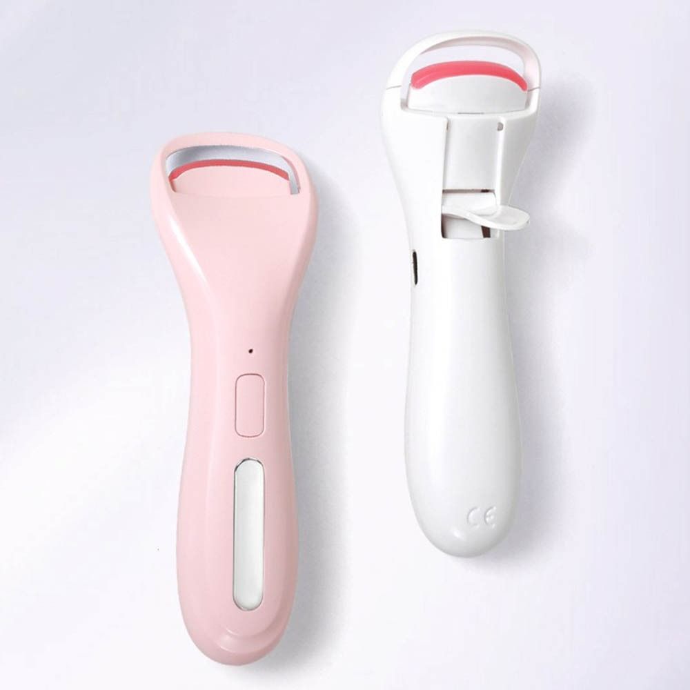 Electric Eyelash Curler Long Lasting Curling, Heated Eye Lash Curlers with 3 Temperature Fast Heating, Safe Comfortable