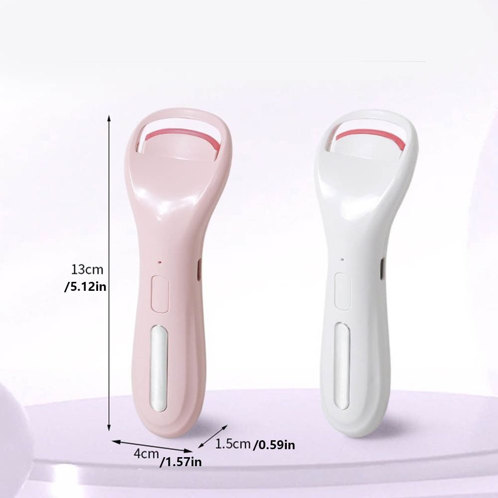 Electric Eyelash Curler Long Lasting Curling, Heated Eye Lash Curlers with 3 Temperature Fast Heating, Safe Comfortable