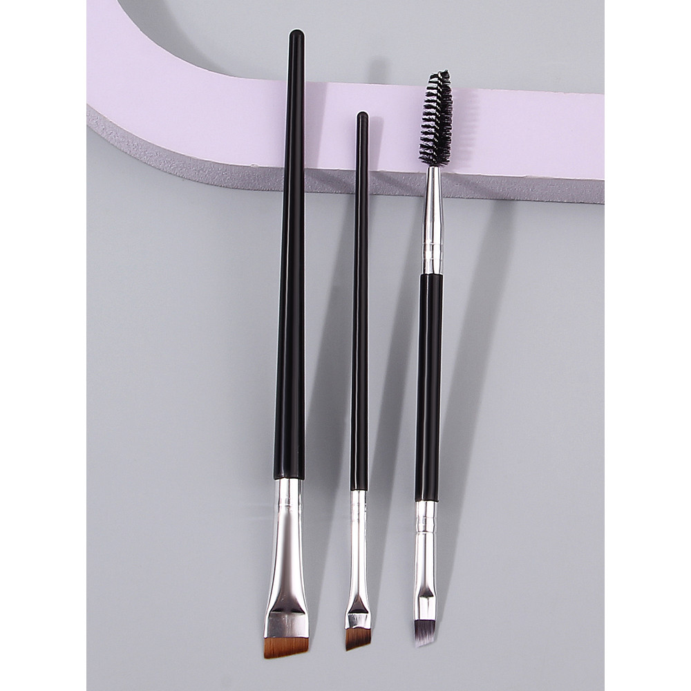 Professional Eye Makeup Brush Set, Eyebrow Brush, Double Headed Eyelash Brush, Ultra Thin Eyeliner Brush, Portable Brush