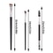 Professional Eye Makeup Brush Set, Eyebrow Brush, Double Headed Eyelash Brush, Ultra Thin Eyeliner Brush, Portable Brush