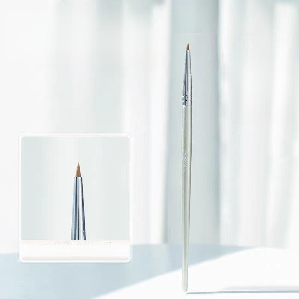 Precision Detail Eye Makeup Brush, Foldable Eyeliner Pen with Concealer Multi Functional Tool, Professional Makeup