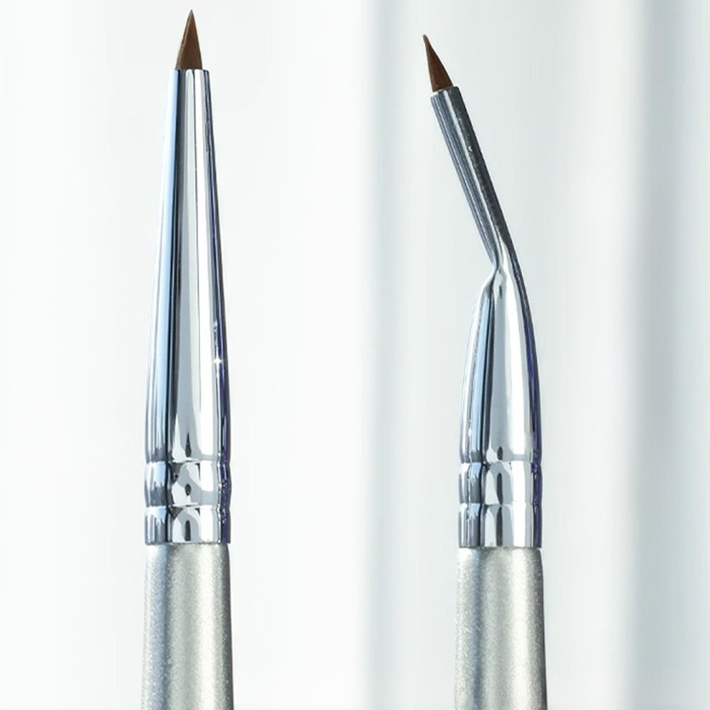 Precision Detail Eye Makeup Brush, Foldable Eyeliner Pen with Concealer Multi Functional Tool, Professional Makeup