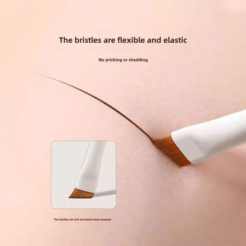 Ultra Thin Fine Angle Eyeliner Brush Upgrade Blade Flat Eyebrow Brush Precise Detail Makeup Brush F 5