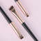 Professional 3 Brush Set Eyeliner Brushes for Eyebrows and Eyes, Angled Makeup Brush Kit, Precision Eye Cosmetic Tools