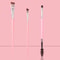 Eye Makeup Brush Set, Blade Eyeliner Brushes Large Small, Dual Eyelash Comb Brush and Precision Eyebrow Brushes