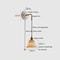 Japan Style Ceramic LED Wall Lamp Adjustable Copper Arm Sconce For Bedroom Bathroom Mirror Light No 5