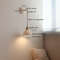 Japan Style Ceramic LED Wall Lamp Adjustable Copper Arm Sconce For Bedroom Bathroom Mirror Light No 6