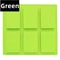 6 Cavities Silicone Soap Mold for DIY Soap Making, Rectangle Bakeware, Chocolate Mousse and Ice Cream Mould Tools