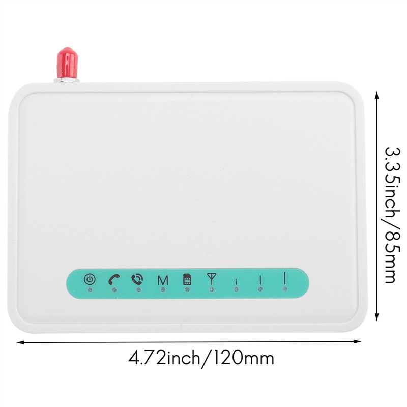 Desktop Caller Dialer with SIM Card Slot, Y14A Quad Band GSM Fixed Wireless Terminal for Home & Business Phone Lines