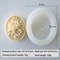 Morning Glory Relief Resin Plaster Mould, Peony Flower Soap Silicone Mold, Plant Fondant Chocolate Mousse Cake Molds