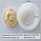 Morning Glory Relief Resin Plaster Mould, Peony Flower Soap Silicone Mold, Plant Fondant Chocolate Mousse Cake Molds